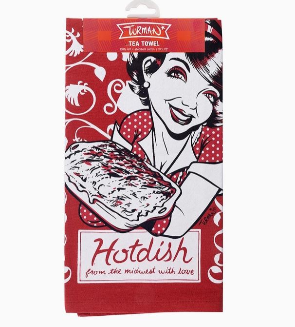 Kitchen Towel - Hotdish From The Midwest With Love